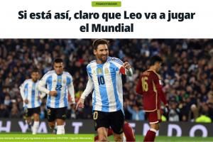 奥莱报：世界还未准备接受梅西退役，按此状态明年世界杯必有他在